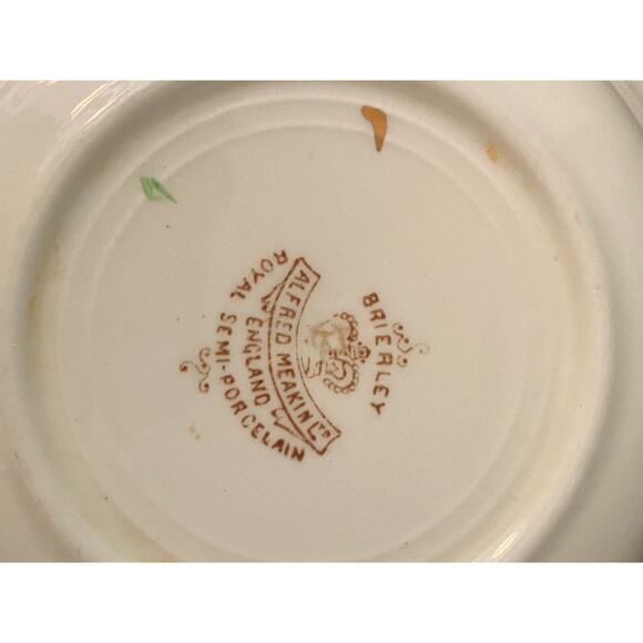 Rare Set of 4 Alfred Meakin Brierley Berry Bowls | Antique Late 1800s Fine China - Picture 7 of 8